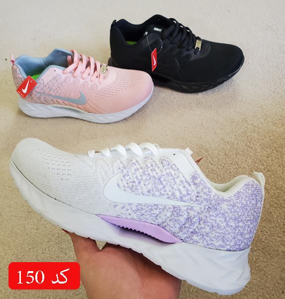 کفش کتانی نایک سفید یاسی کد کالا 150 Nike sport shoes product code 150